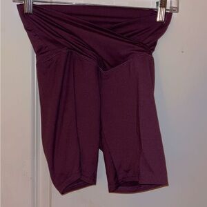 Wild Fable Purple Bike Shorts with Stretchy Fit
